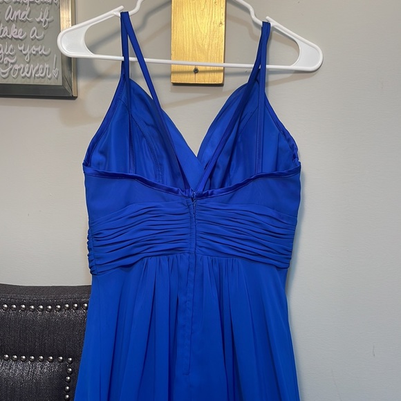 ✨Christina Wu Royal Blue Gown💙 - Picture 4 of 7